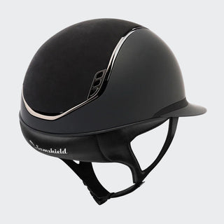 Custom | Miss 2.0 Shadowmatt Alcantara Top & Frontal Band with 5 Frontal Swarovski | Black