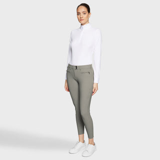 Ladies Adele Breeches | Medium Rise | Sauge