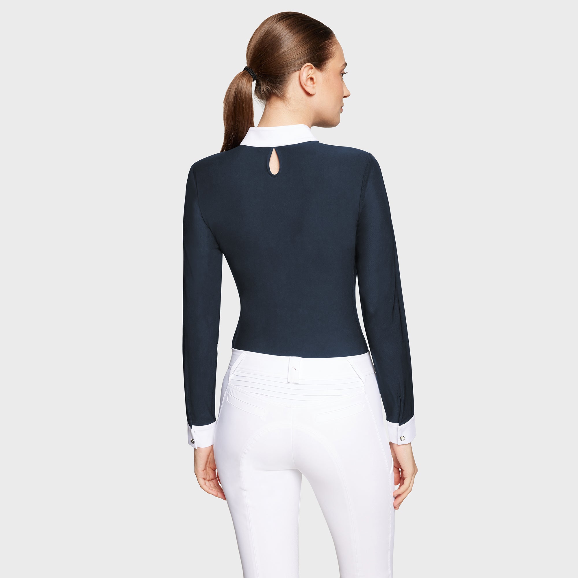 Ladies Anouchka Show Shirt | Long Sleeves | Navy