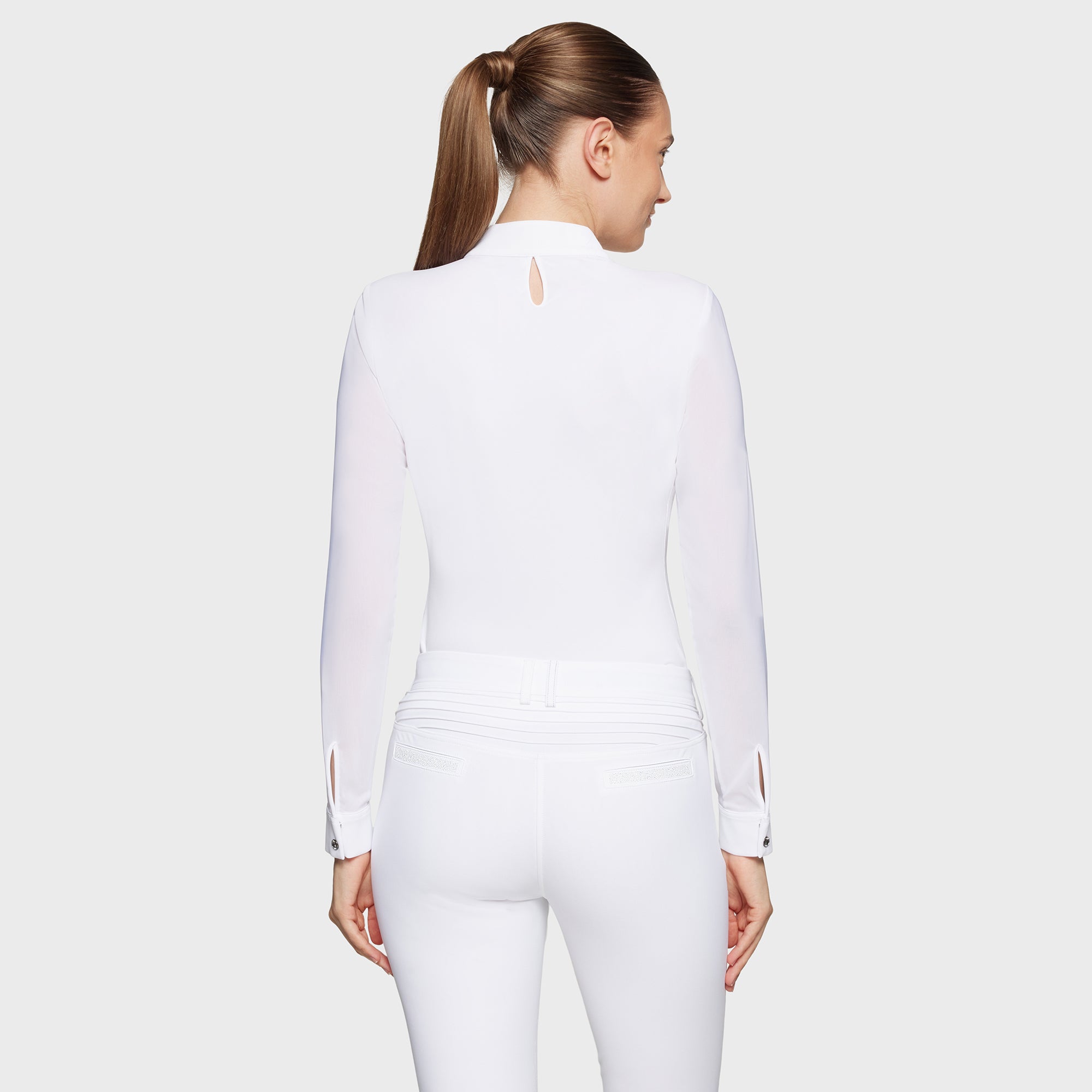 Ladies Anouchka Show Shirt | Long Sleeves | White
