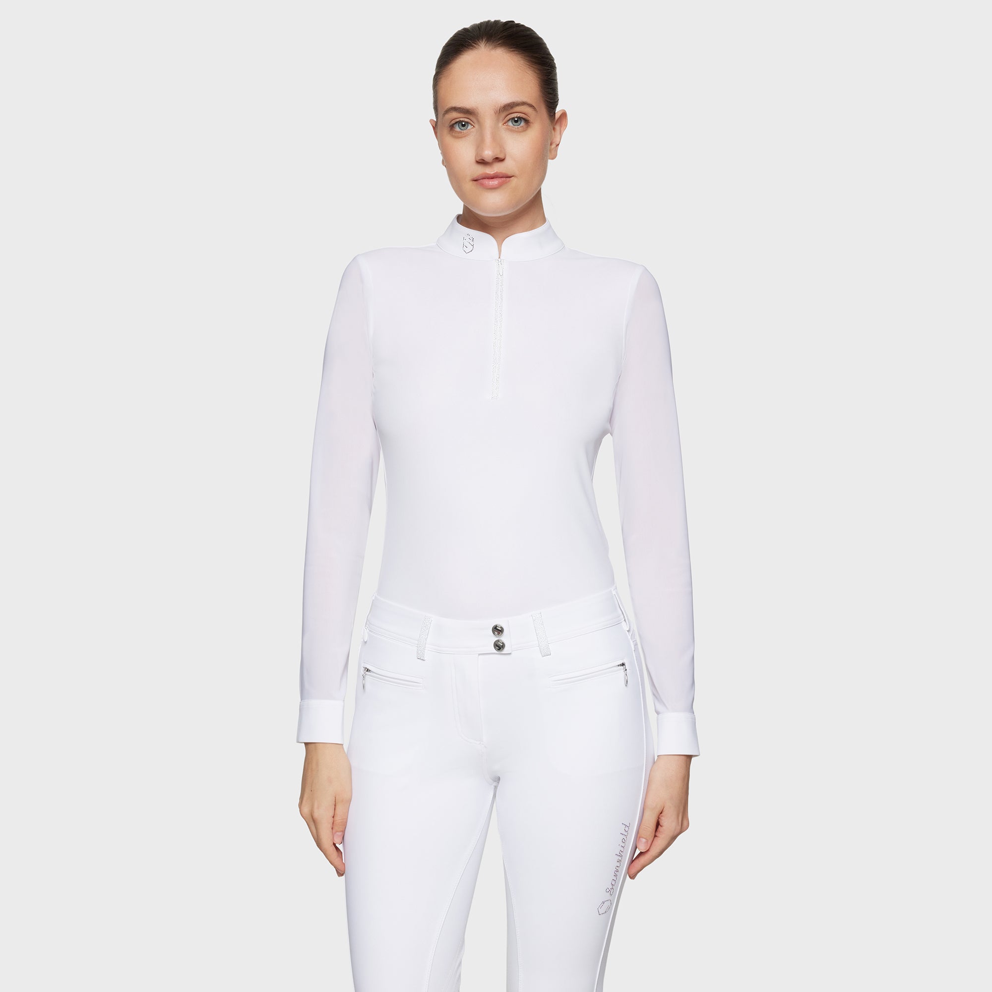Ladies Anouchka Show Shirt | Long Sleeves | White