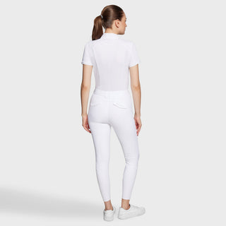 Ladies Dalia Breeches | Medium Rise | White