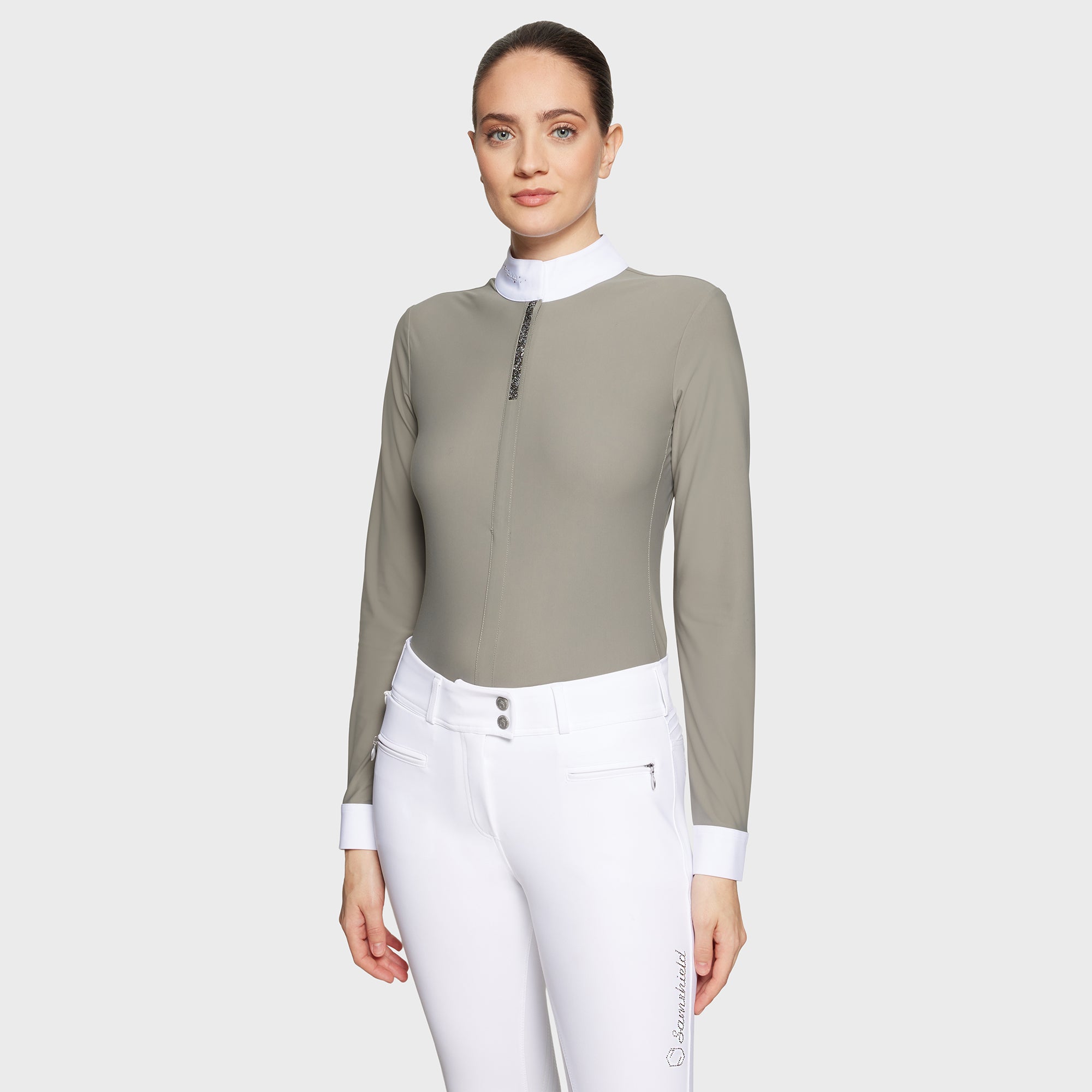 Ladies Jella Premium Show Shirt | Long Sleeves | Sauge