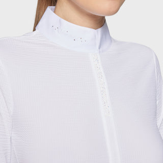 Ladies Jella Premium Show Shirt | White