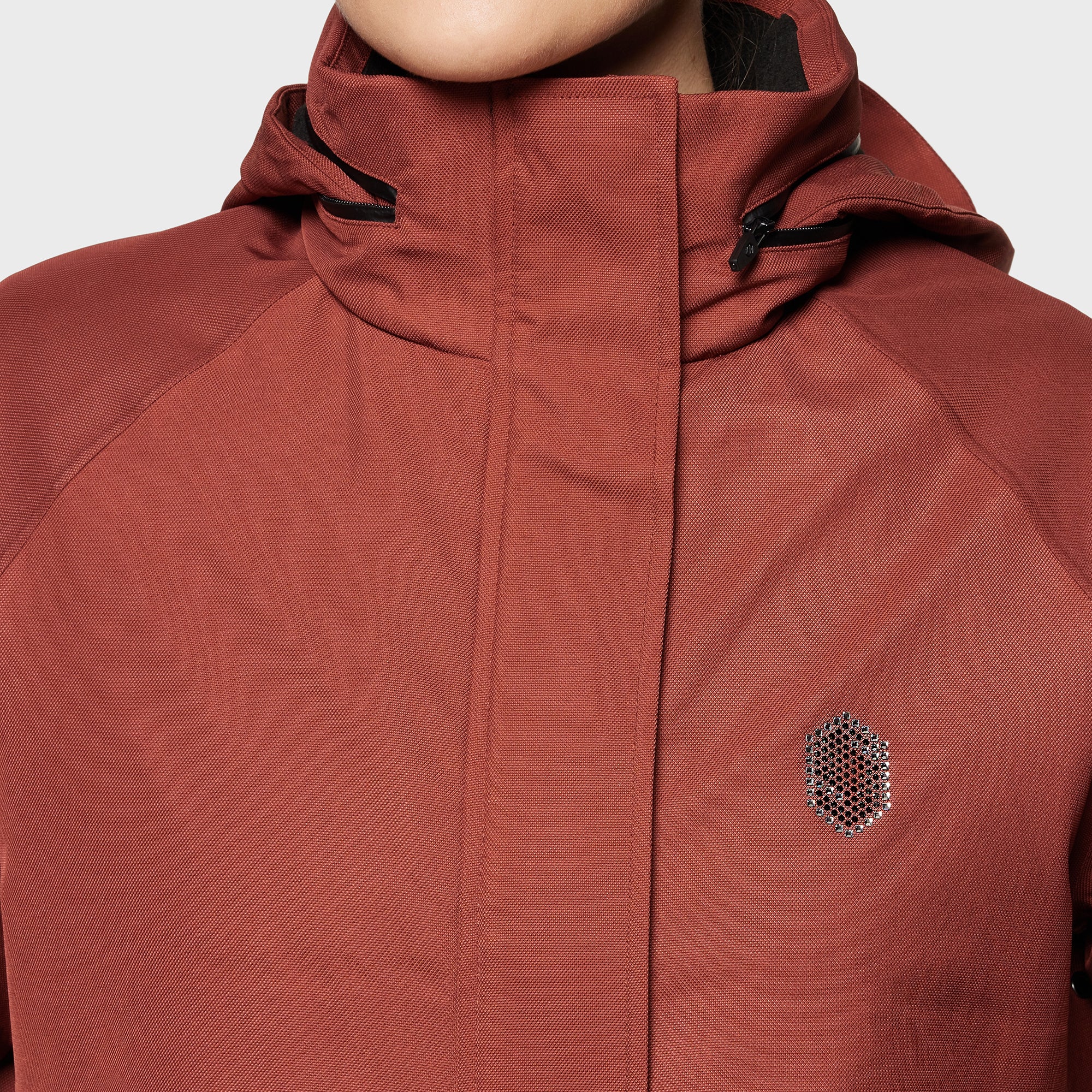 Ladies Lina Waterproof Coat | Chestnut
