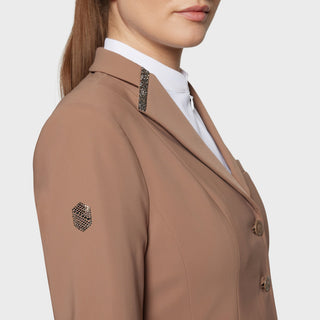Ladies Victorine Premium Show Jacket | Camel