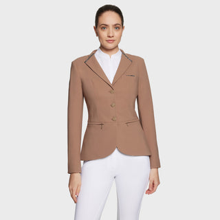 Ladies Victorine Premium Show Jacket | Camel
