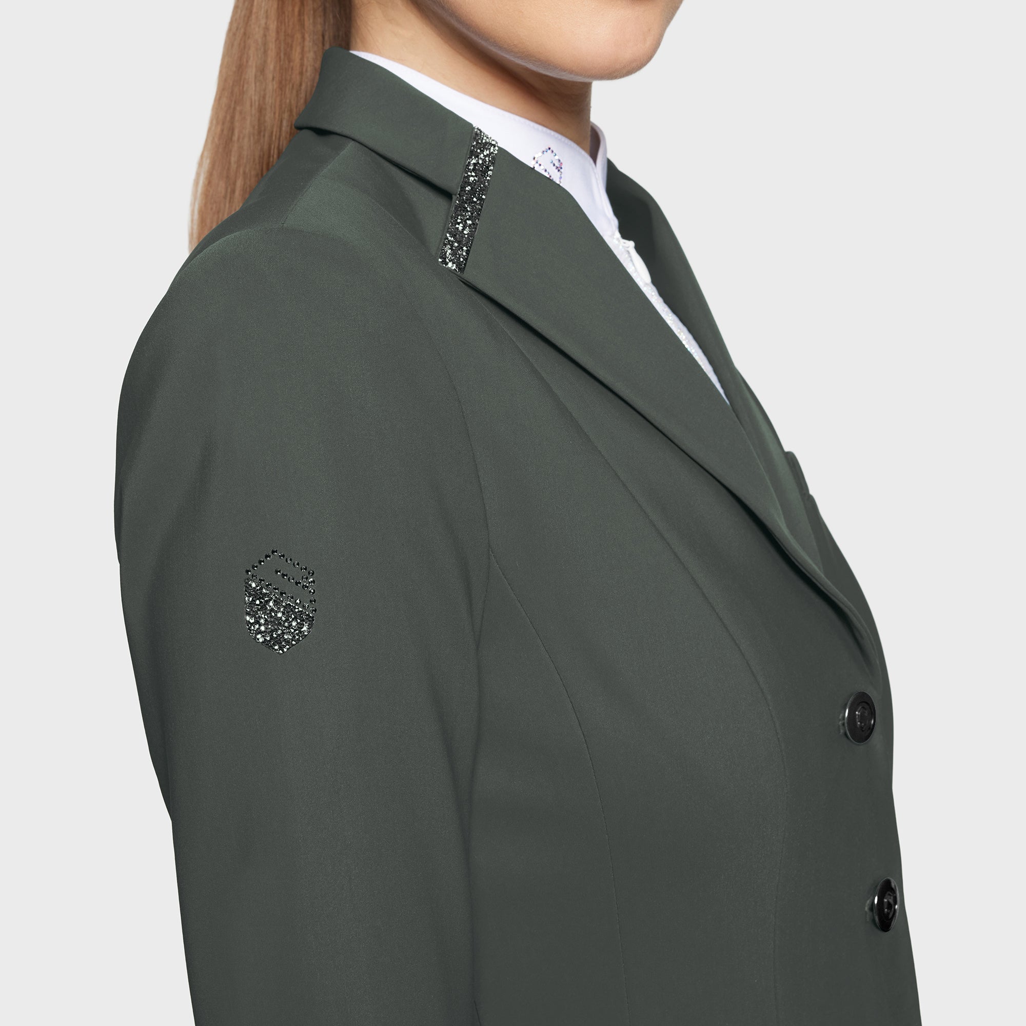 Ladies Victorine Premium Show Jacket | Dark Forest
