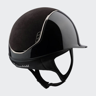Custom | 2.0 Shadowglossy Alcantara Top & Crystal Fabric Blazon | Black