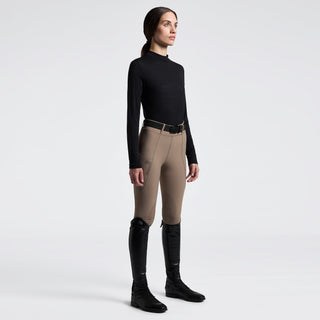 Ladies Technical Wool Performance Top | Black