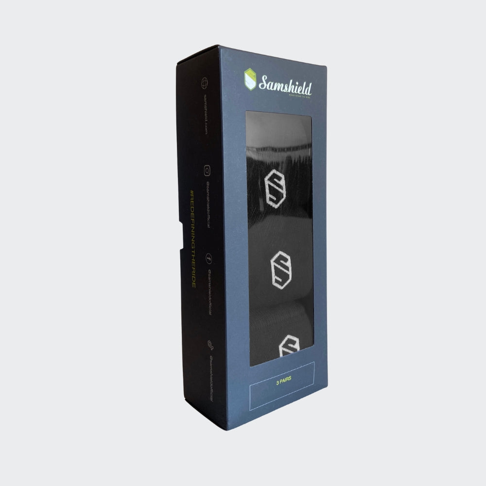 Balzane Blazon | 3 Pack Socks | Trio Colours