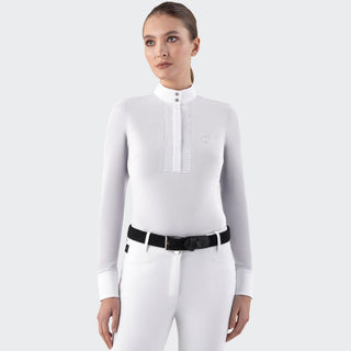 Ladies Golk Show Shirt | Long Sleeves | White