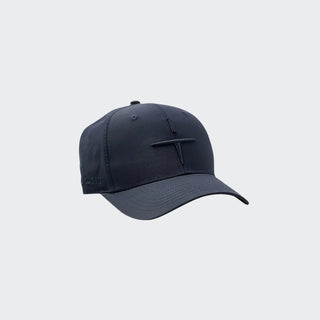Star Logo Perforated Nylon Cap | Navy