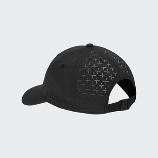 Star Logo Perforated Nylon Cap | Black