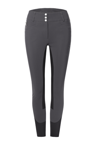 Ladies Cavalceline X Grip Breeches | High Rise | Full Grip | Graphite
