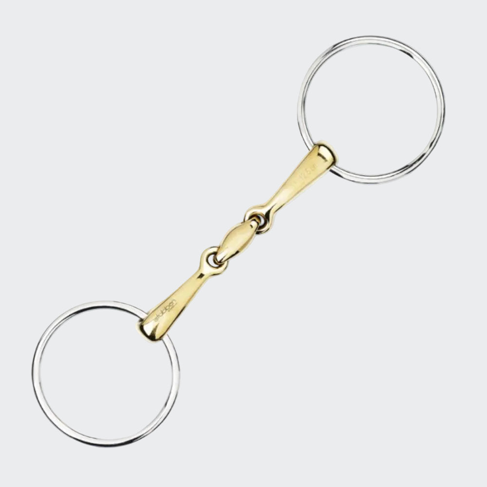 2222 Loose Ring Snaffle Double Broken 16mm