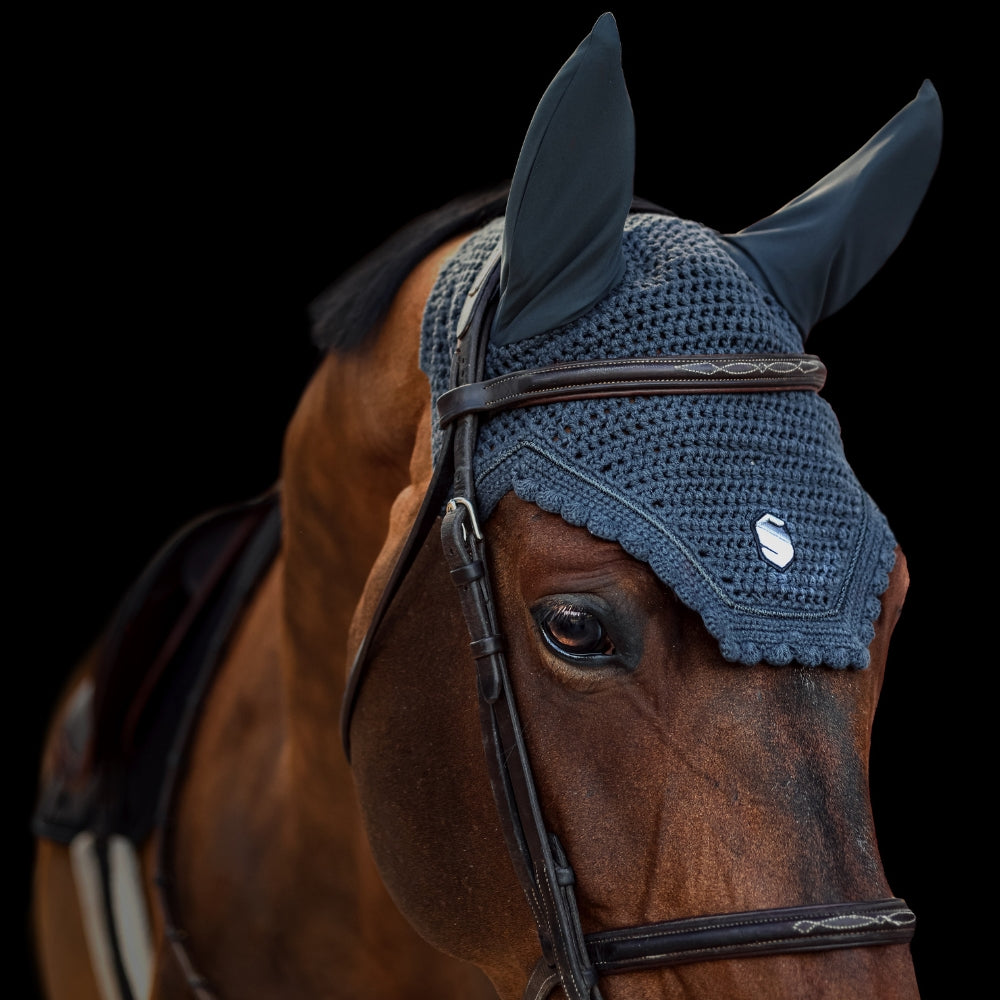 FlyShield Embroidery Fly Hood | Navy