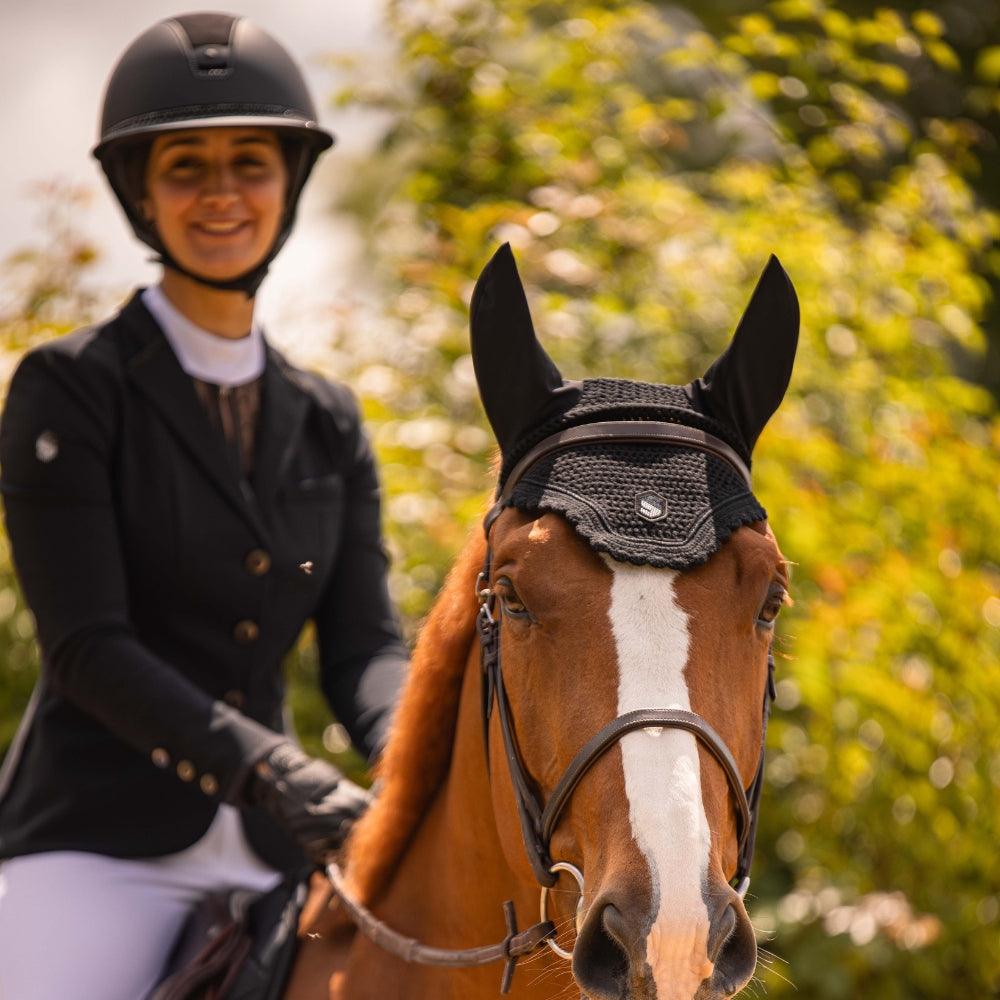 PRE-ORDER | FlyShield Swarovski Fly Hood | Black