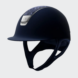 product shot image of the Custom Aztec Shadowmatt With Silver Chrome - Navy