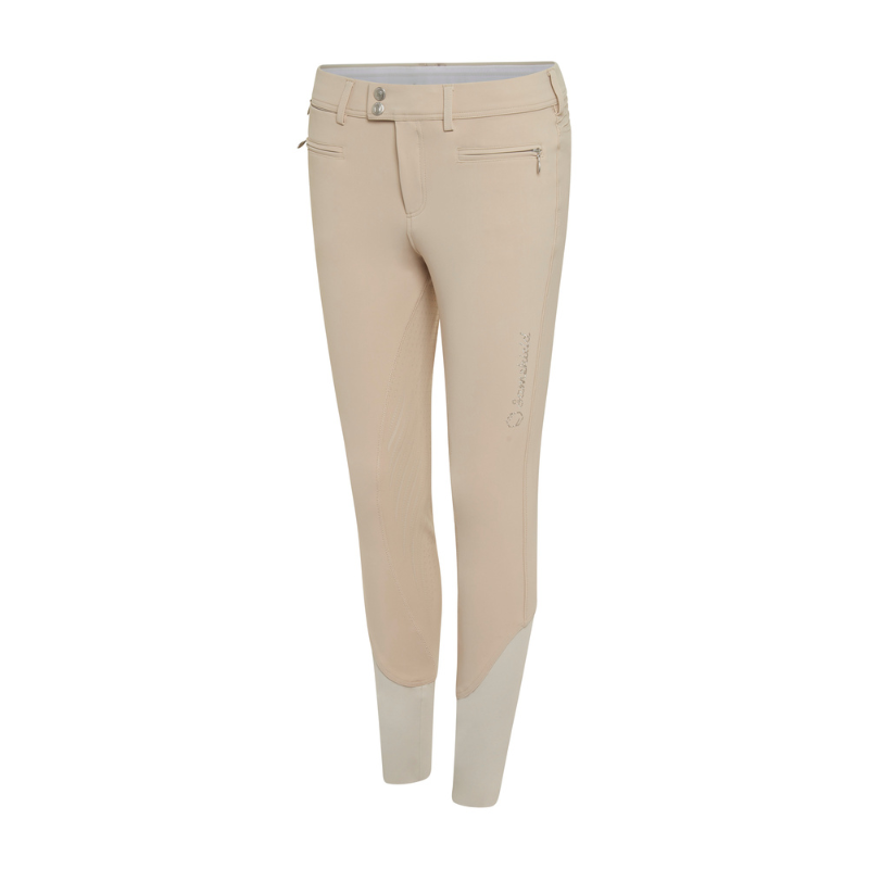 product shot image of the Ladies Diane Full Grip Breeches - Sand