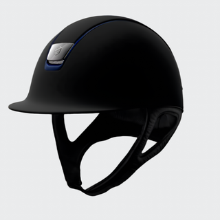 product shot image of the Custom Shadowmatt Black - Metallic Blue Trim
