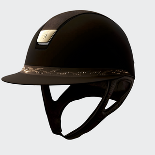 product shot image of the Custom Miss Shield Shadowmatt - Flower Swarovski Brown