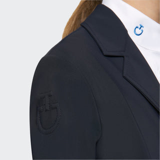 Girls Lightweight Jersey Zip Riding Jacket | Navy
