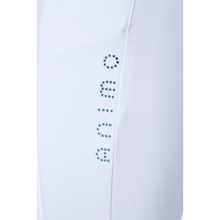 product shot image of the Girls Nika Riding Breeches - White