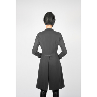 product shot image of the Ladies Crystal Fabric Dressage Tails - Anthracite