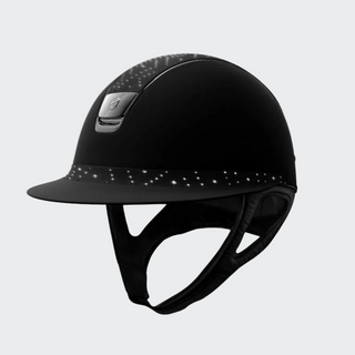 product shot image of the Custom Aztec Miss Shield Shadowmatt With Top & Frontal Band - Black