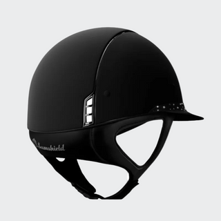 product shot image of the Custom Aztec Miss Shield Shadowmatt With Frontal Band - Black