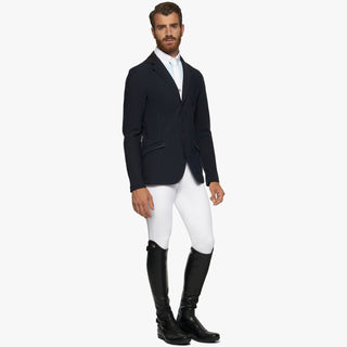product shot image of the Mens Lightweight Jersey Zip Riding Jacket - Navy