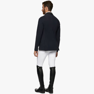 product shot image of the Mens Lightweight Jersey Zip Riding Jacket - Navy