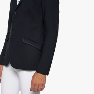 product shot image of the Mens Lightweight Jersey Zip Riding Jacket - Navy