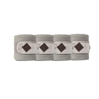 product shot image of the kentucky horsewear polar fleece bandages basic velvet beige