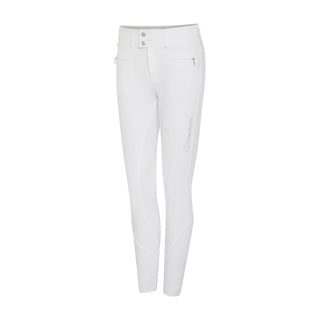 Ladies Clara Breeches | High Rise | White