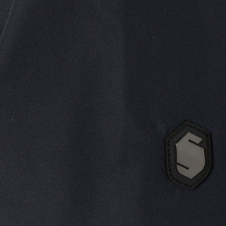 Mens Ian Short Raincoat - Black