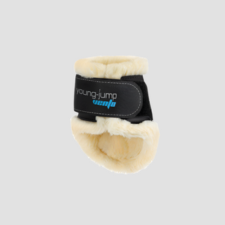 product shot image of the Young Jump Vento Save The Sheep Fetlock Boots - Black