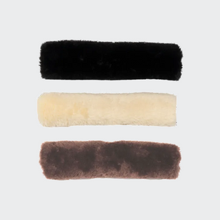 product shot image of the kentucky horsewear sheepskin nosebands