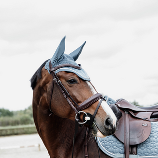 product shot image of the Fly Veil Wellington Velvet - Light Blue