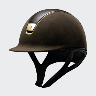 product shot image of the samshield premium brown gold chrome